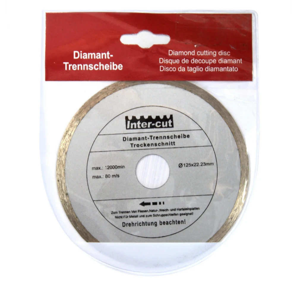 Диск с диаметър 125 мм сив GEKO G00211