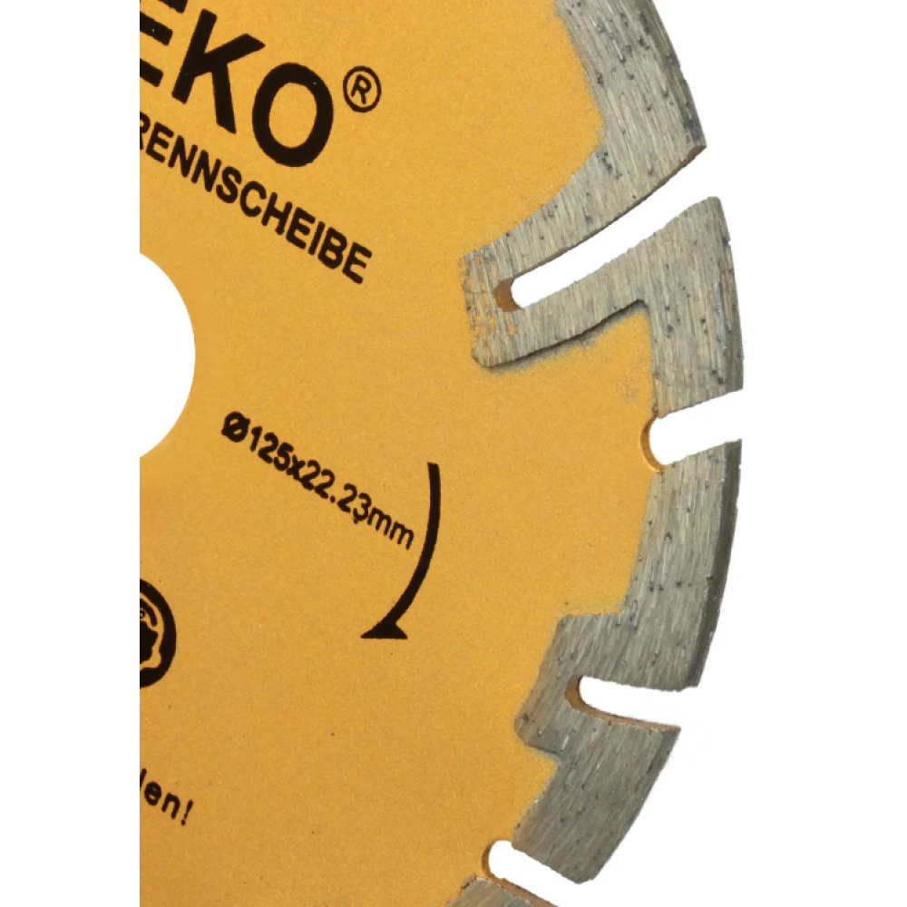 Сегментиран диамантен диск с диаметър 230 мм GEKO G00226