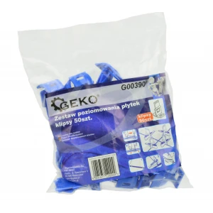Комплект за нивелиране на плочки - щипки 50 бр. GEKO G00390