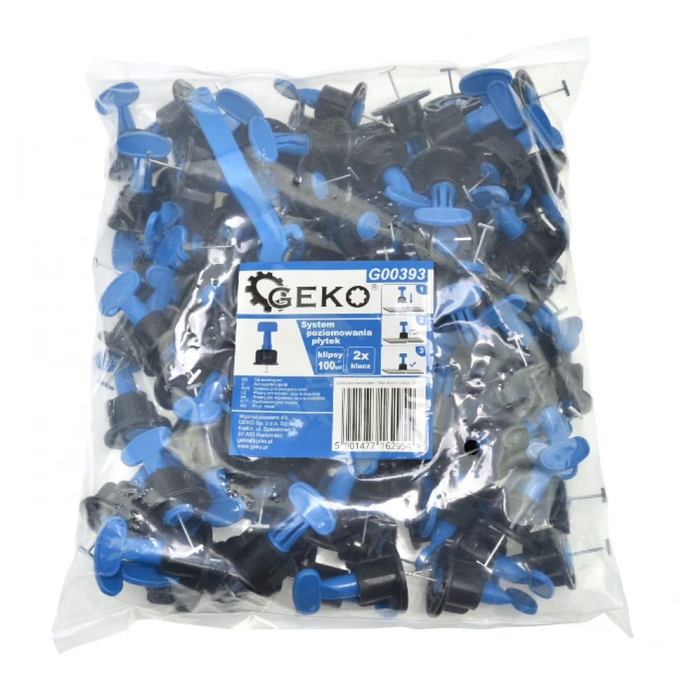 Система за нивелиране на плочки 100 броя + 2 ключа G00393