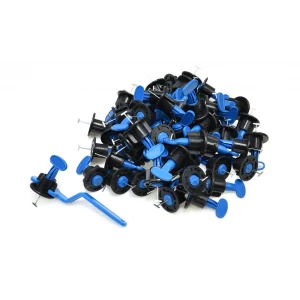 Система за нивелиране на плочки - 50 бр. щипки + ключ GEKO G00394