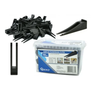 Клинове за нивелиране на плочки 100 броя - GEKO G00431