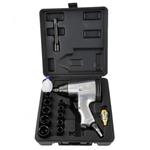 Пневматичен ударен гайковерт 1/2" тип хоби + накрайници GEKO G00580