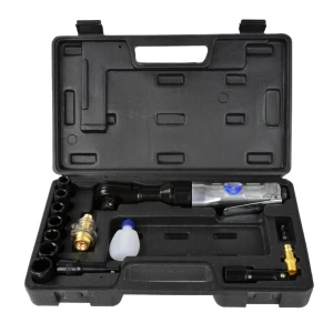 Пневматична тресчотка + вложки16 броя GEKO G00581