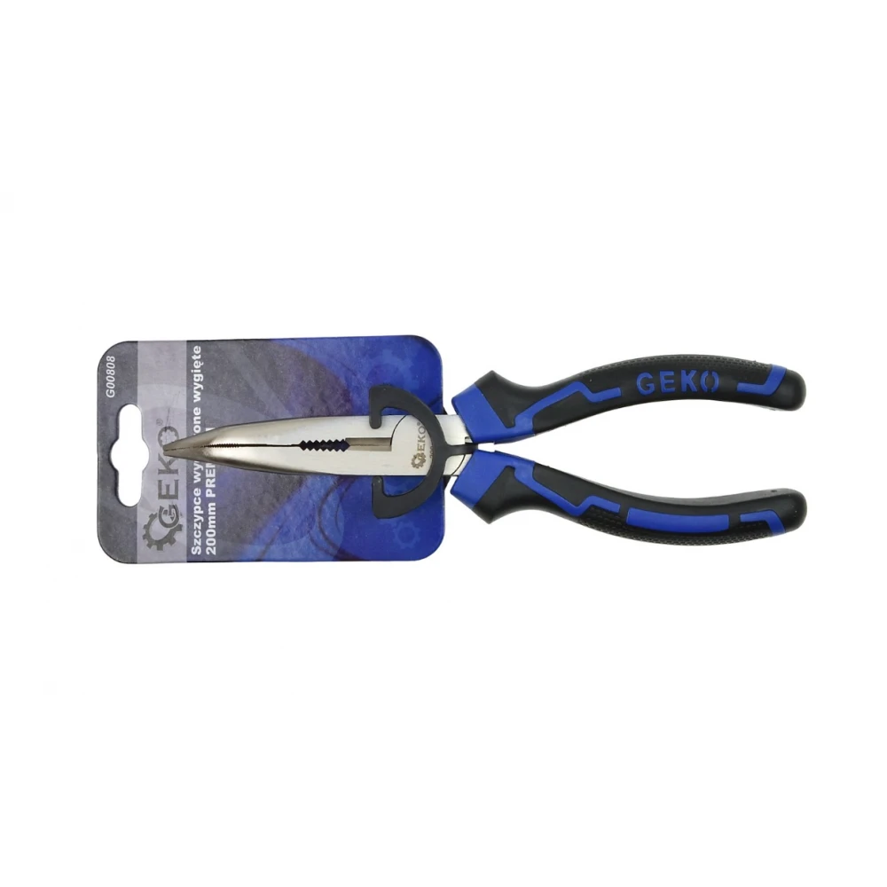 Клещи извити с дълъг челюст 200 мм PREMIUM - G00808