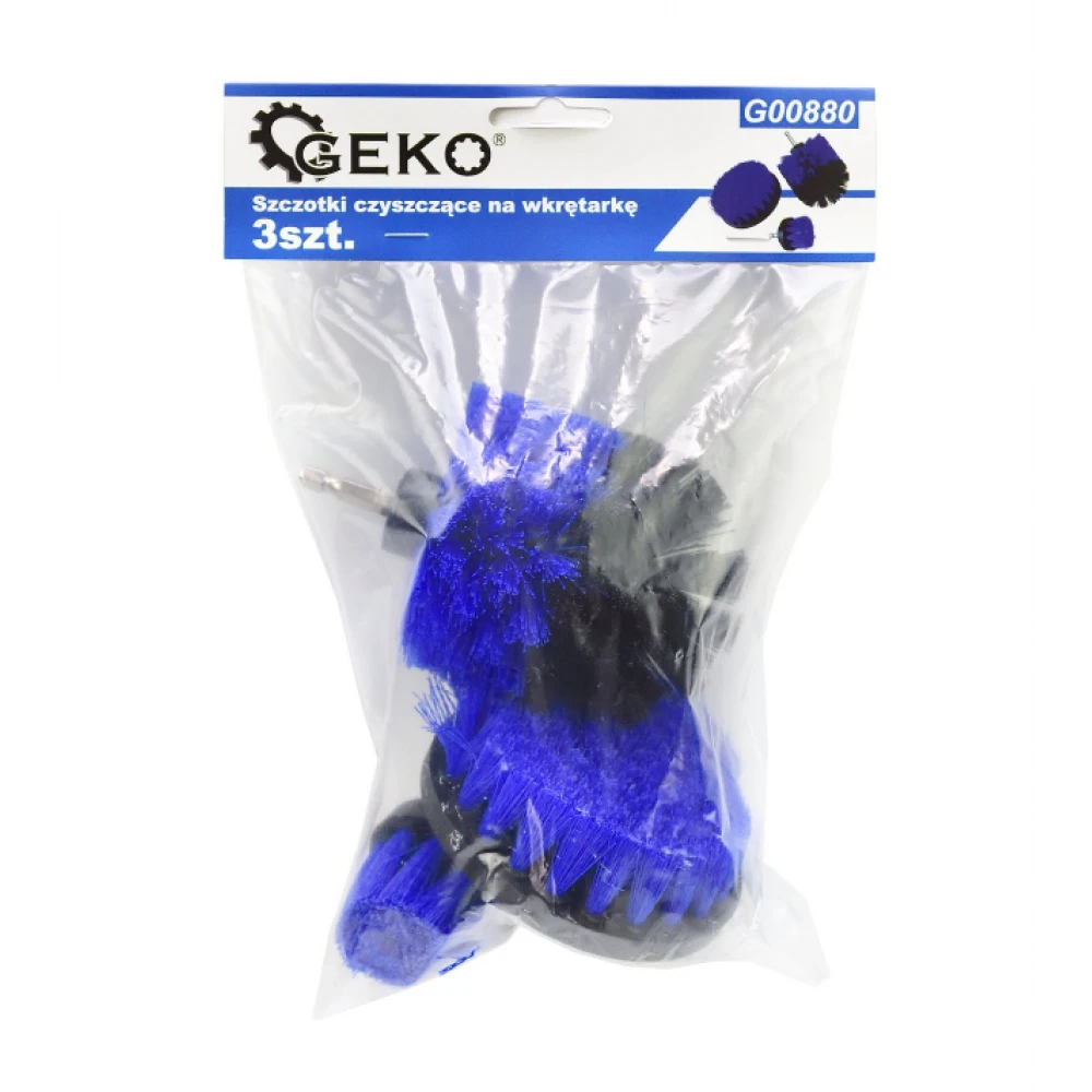 Четки за почистване на винтоверт 3 бр. - GEKO G00880
