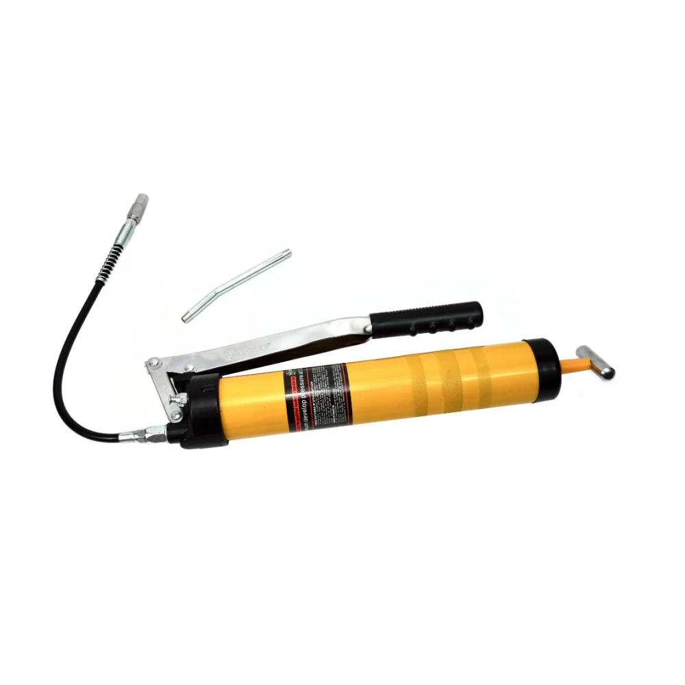 Ръчен пистолет за грес GEKO PROFI 900 мл жълт - G01149