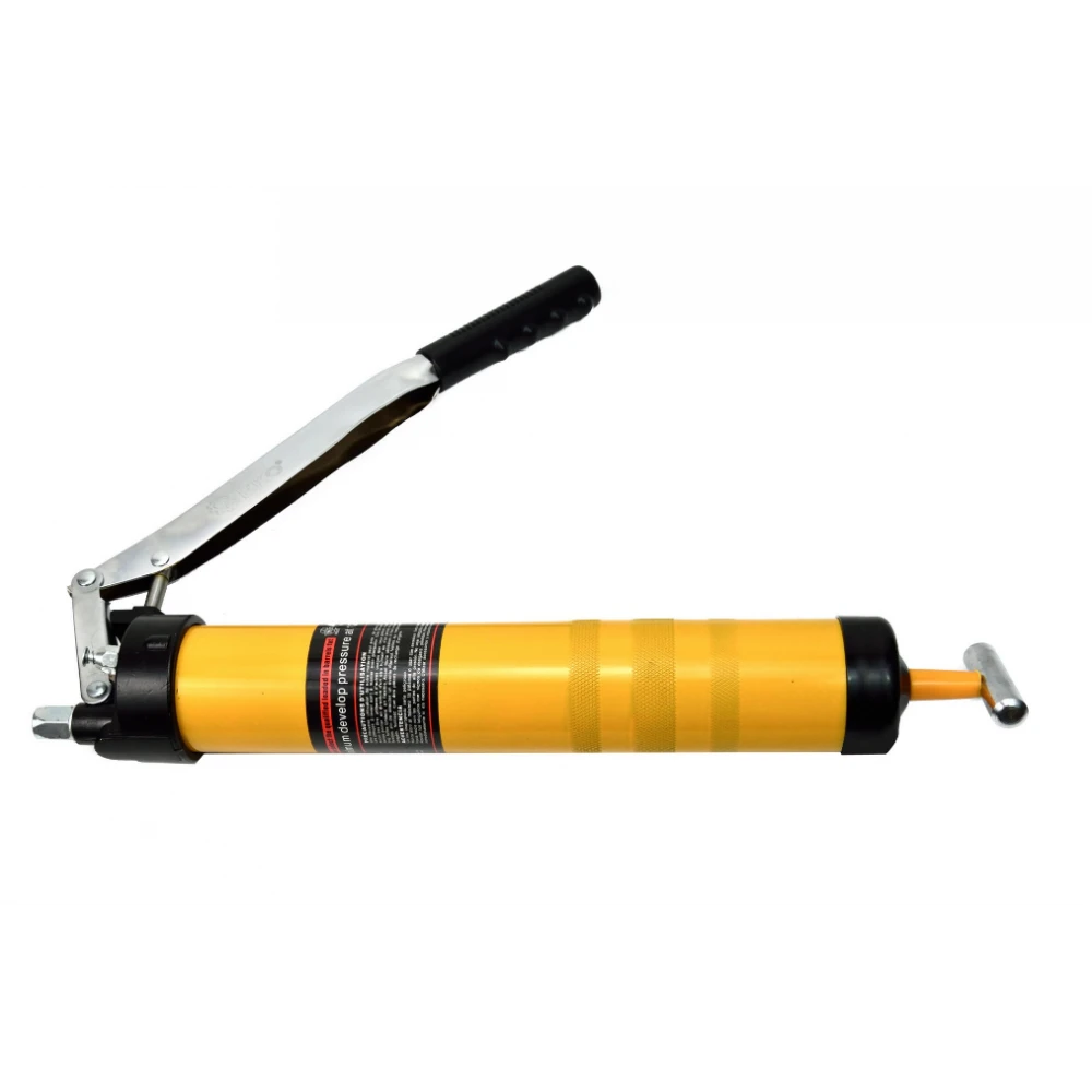 Ръчен пистолет за грес GEKO PROFI 900 мл жълт - G01149