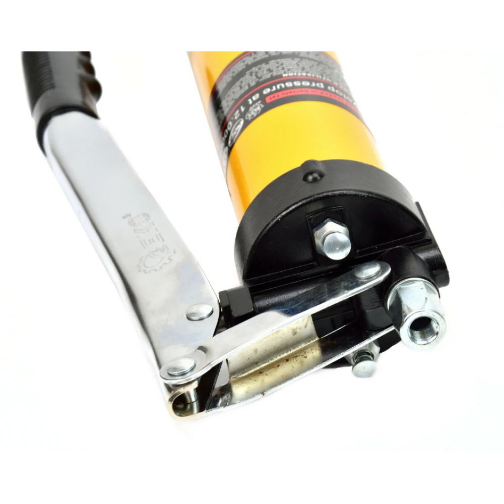 Ръчен пистолет за грес GEKO PROFI 900 мл жълт - G01149