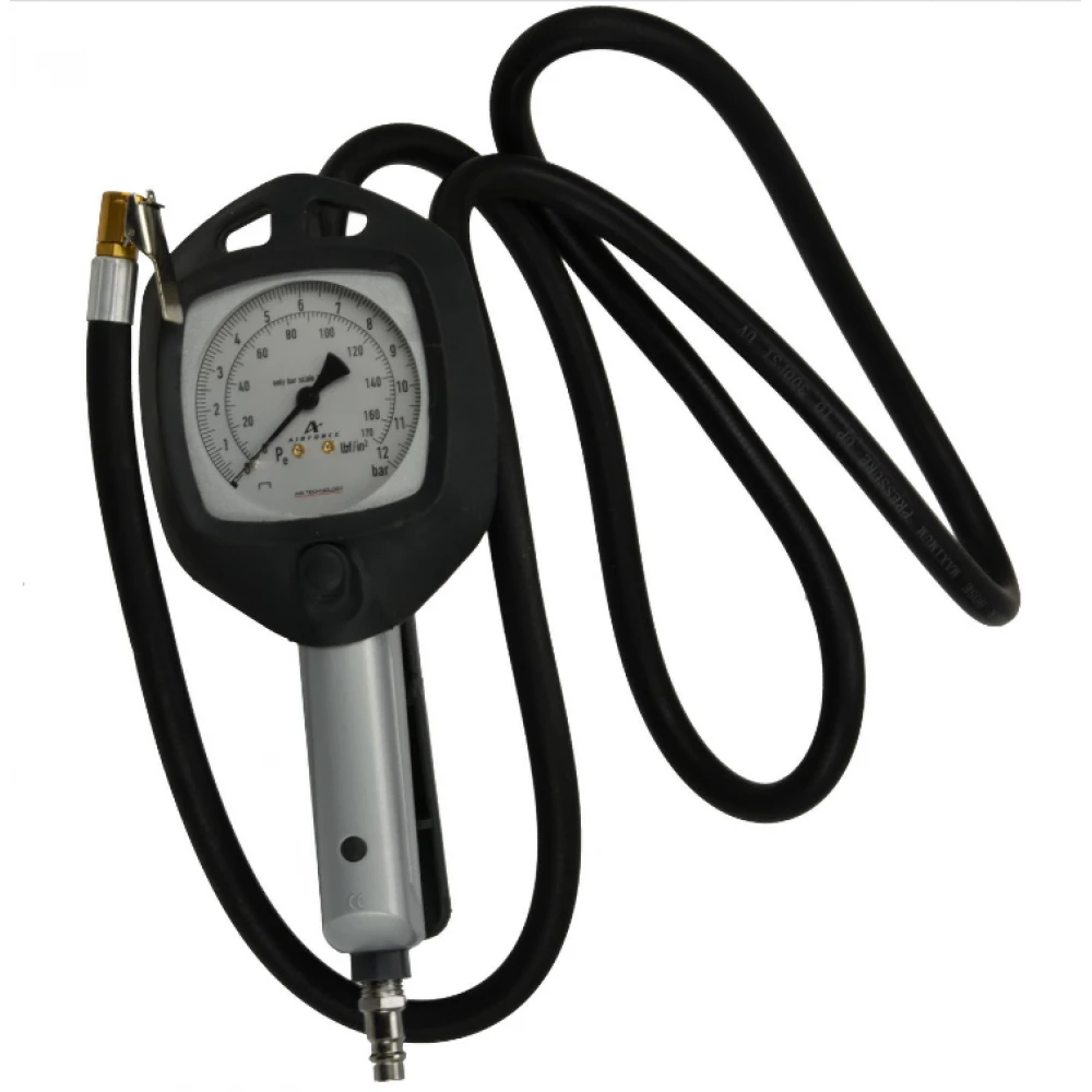 Професионален пистолет за помпане на колела 0-12 бара GEKO G01159