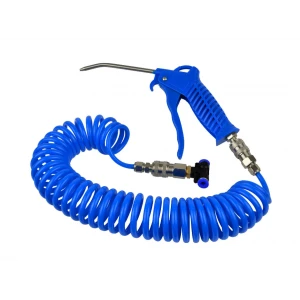 Пистолет за обдухване с тройник + пневматичен маркуч G01165