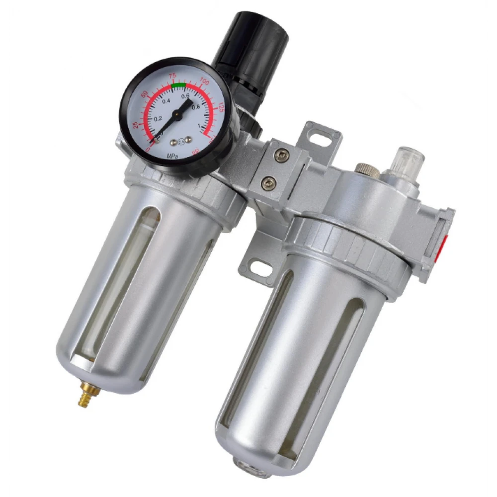 Пневматична филтърна група с омаслител 1/4" - GEKO G01179