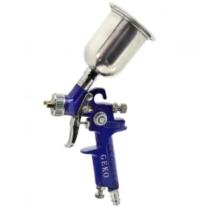 Мини бояджийски пистолет 125 мл 0.8 мм, метал. резервоар - GEKO G01185