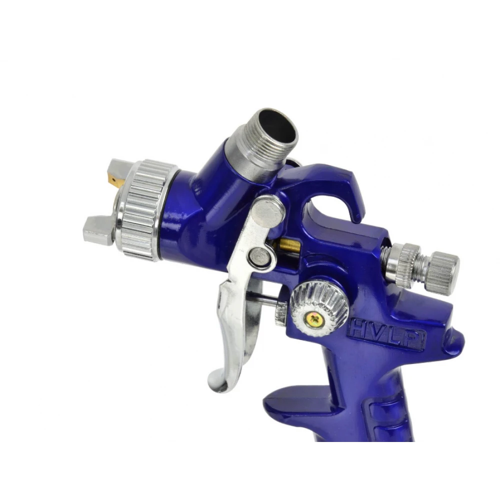 Мини бояджийски пистолет 125 мл 0.8 мм, метал. резервоар - GEKO G01185