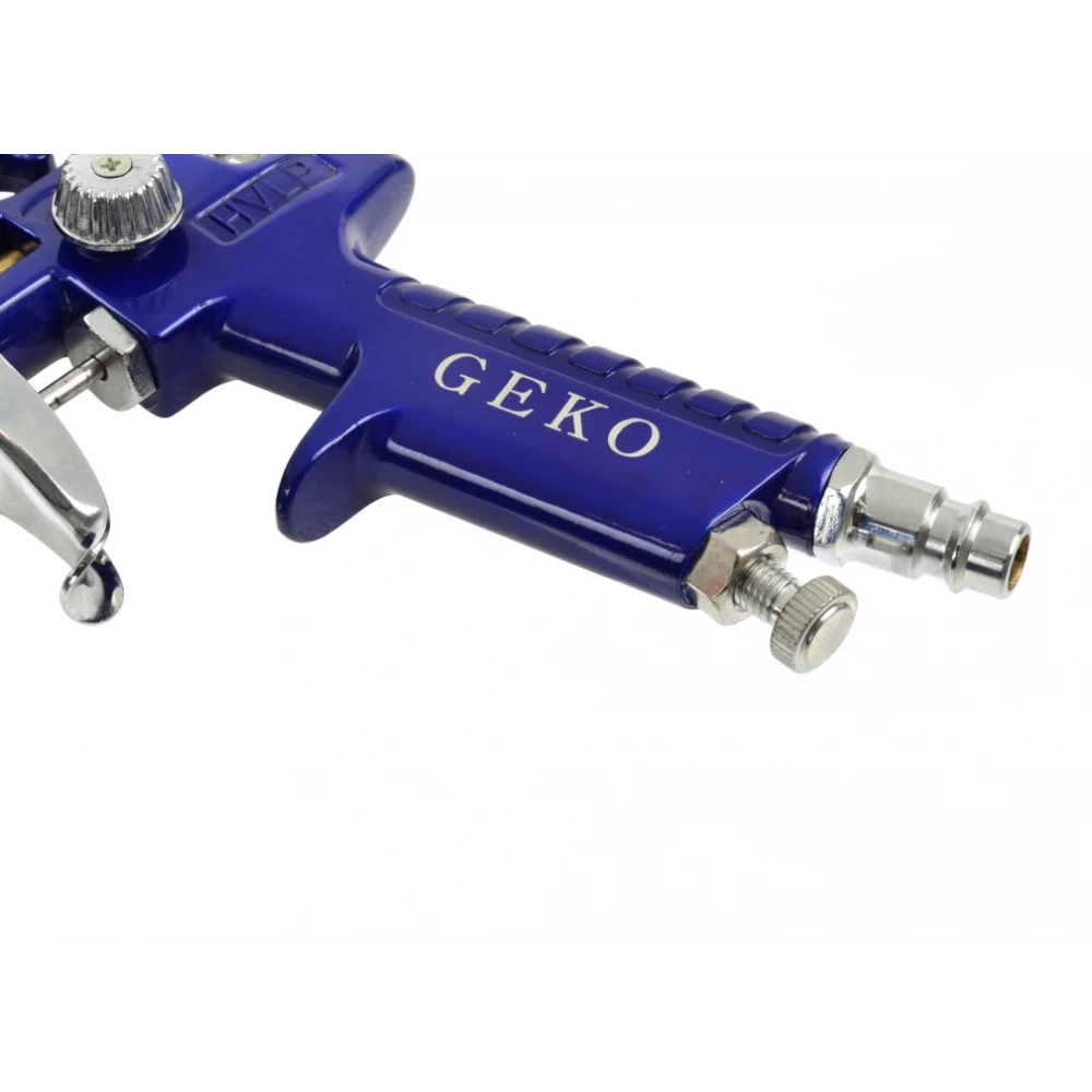 Мини бояджийски пистолет 125 мл 0.8 мм, метал. резервоар - GEKO G01185