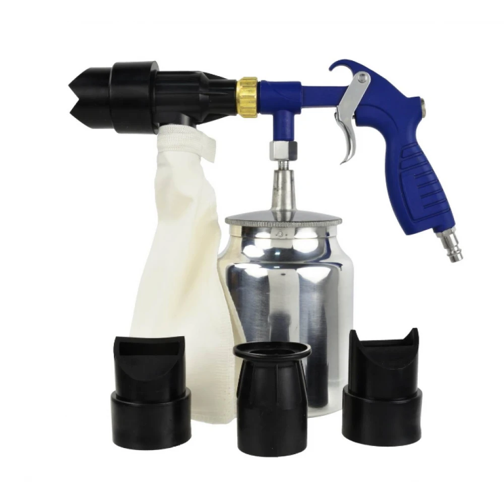 Пистолет за пясъкоструене с възстановяване 1000 гр. GEKO G01196