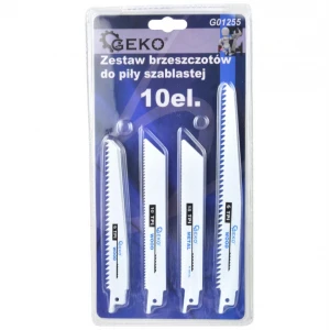 Комплект от 10 ножчета за саблен трион - G01255