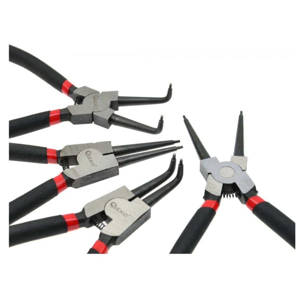 Клещи Seeger 200 мм/8" 4 бр. GEKO G01662