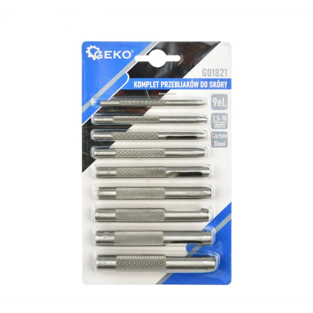 Комплект замби от въглеродна стомана, 2.5-10 мм, 9 броя - G01821