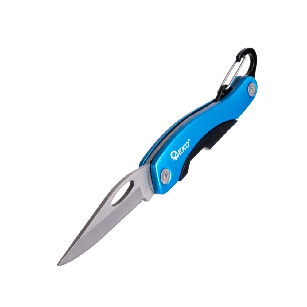 Сгъваем джобен нож с карабинер - G01837