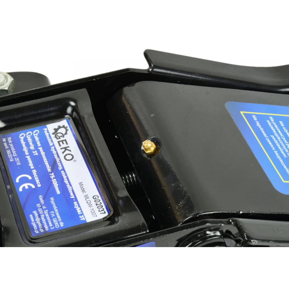 Хидравличен крик нископрофилен-бърз 3 т 75-500 мм GEKO G02037