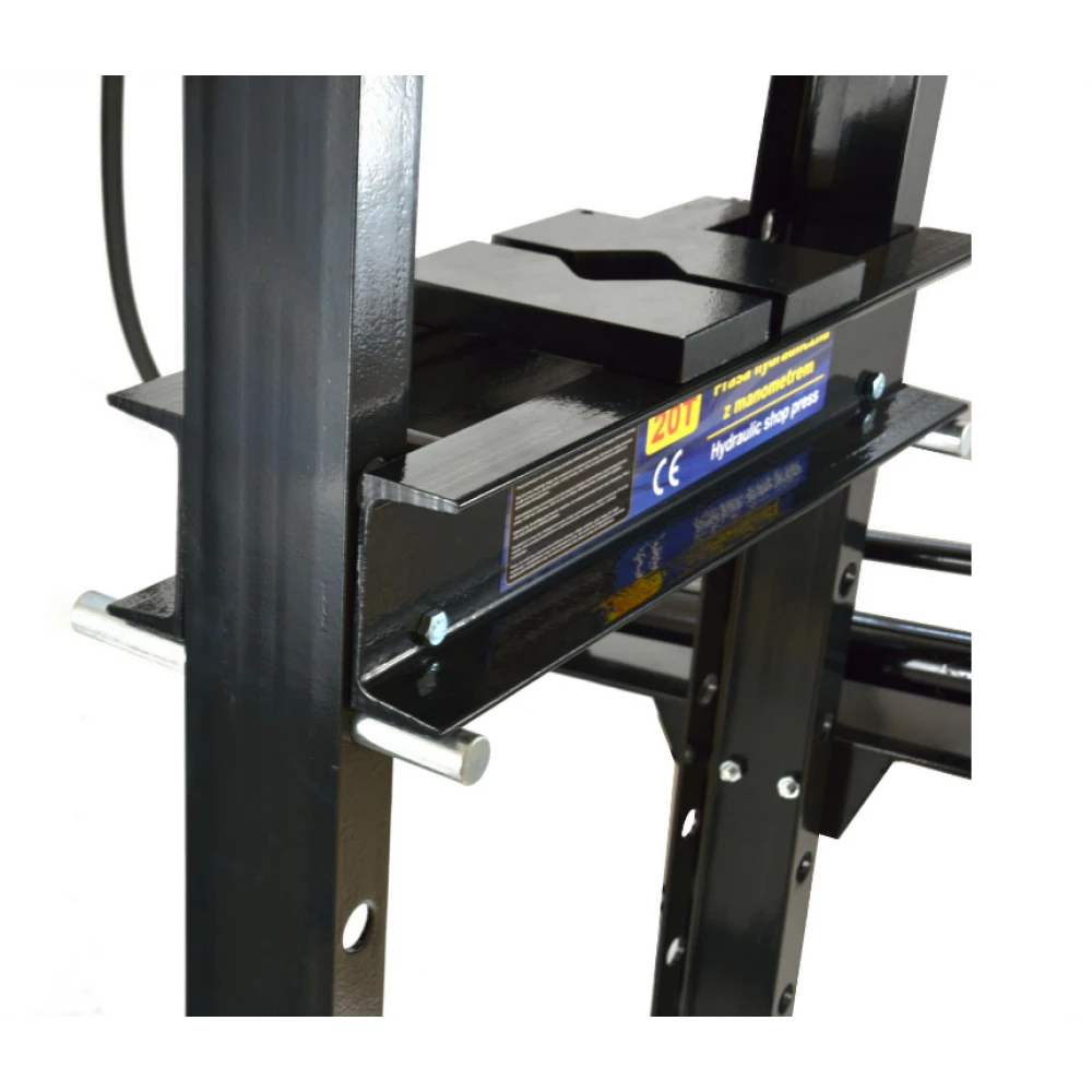 Хидравлична преса GEKO с манометър, налягане - 20 тона G02087