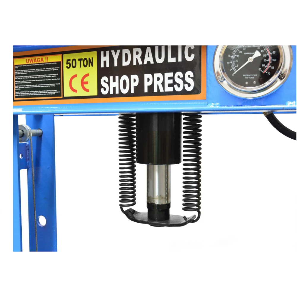 Хидравлична преса 50 тона с манометър - GEKO G02089