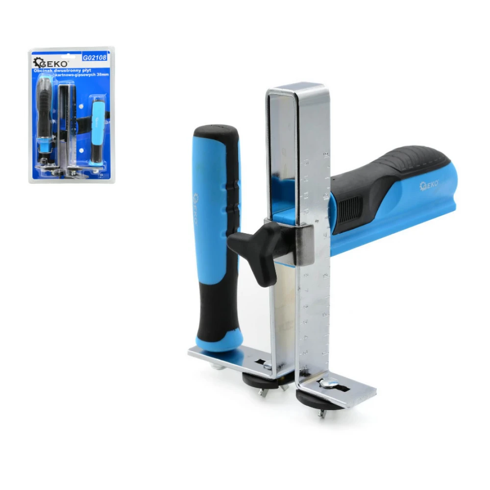Двустранен нож за гипсокартон 38 мм GEKO G02108