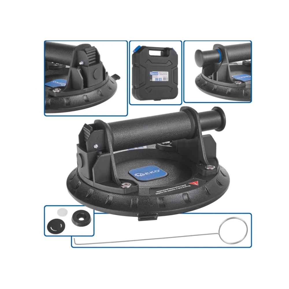 Вендуза за плоскости с вакуумна помпа, 200 мм, 150 кг. - G02456