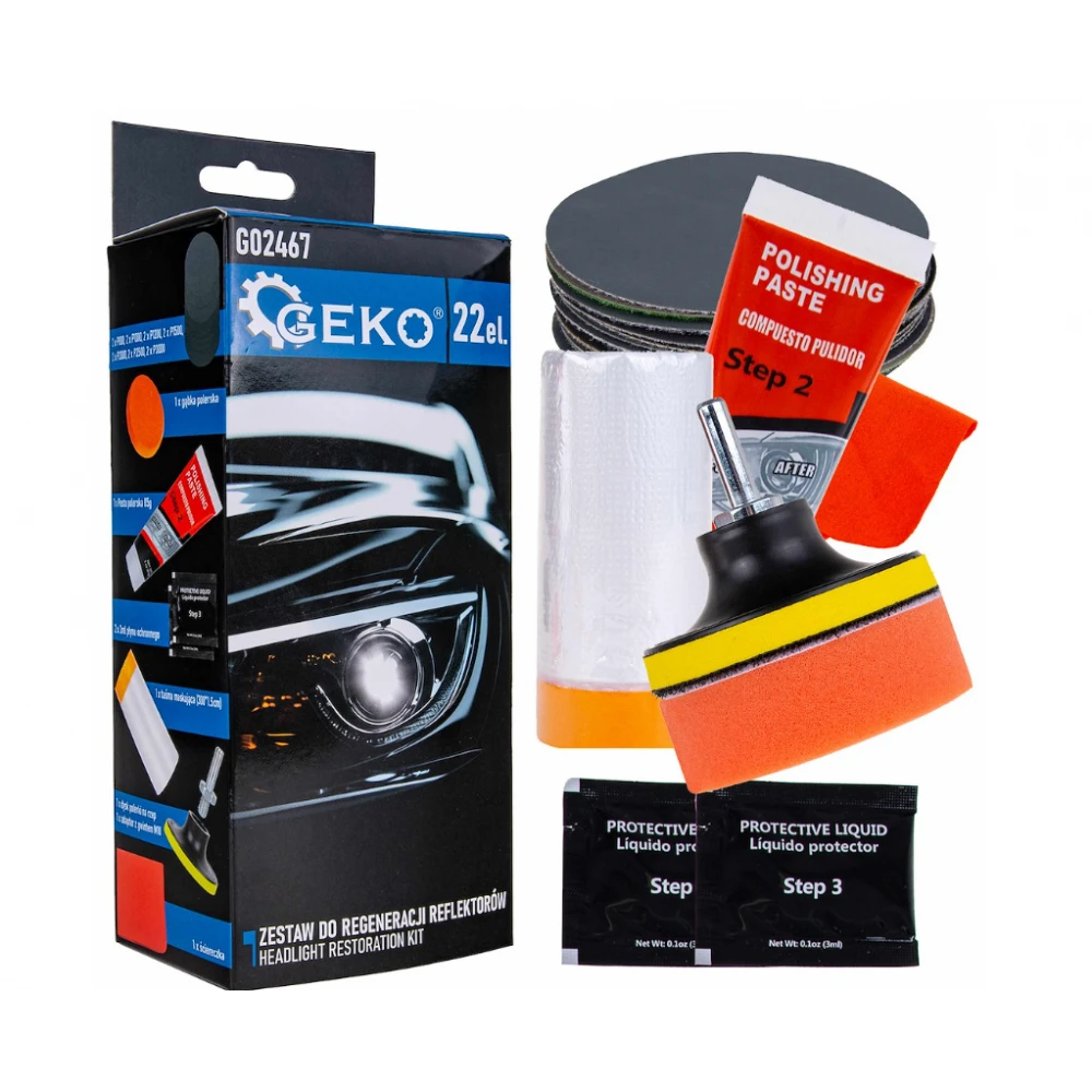 Комплект за възстановяване и поилиране на фарове 22 броя G02467