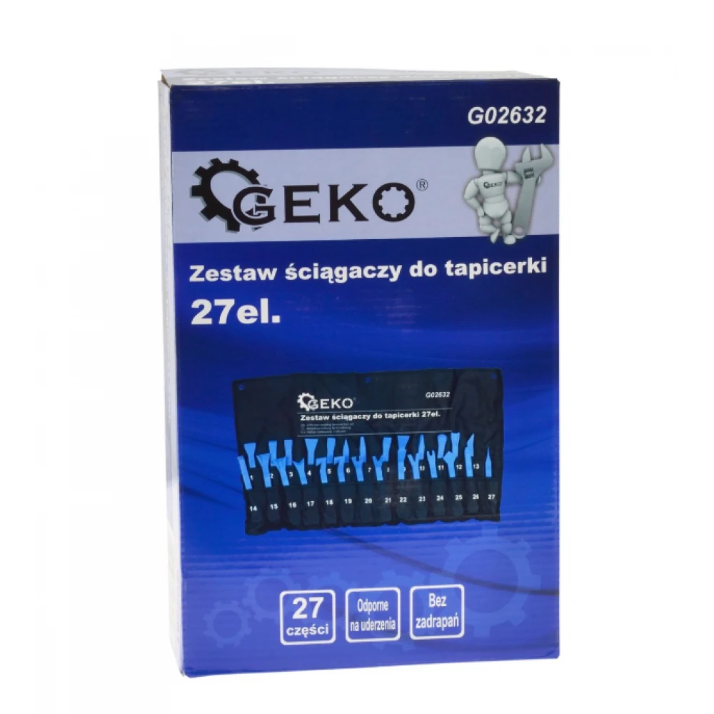 Комплект дърпачи за тапицерия от 27 части - GEKO G02632