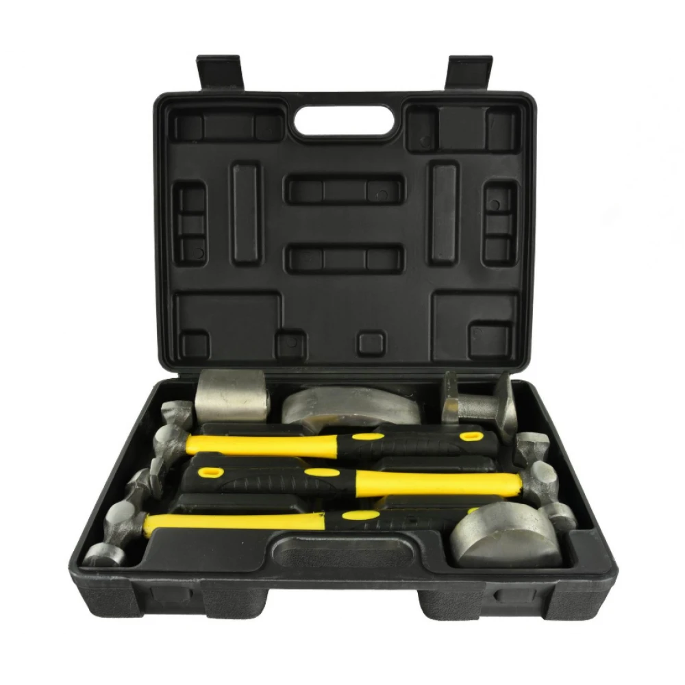 7 броя комплект автотенекеджийски инструменти GEKO G02640