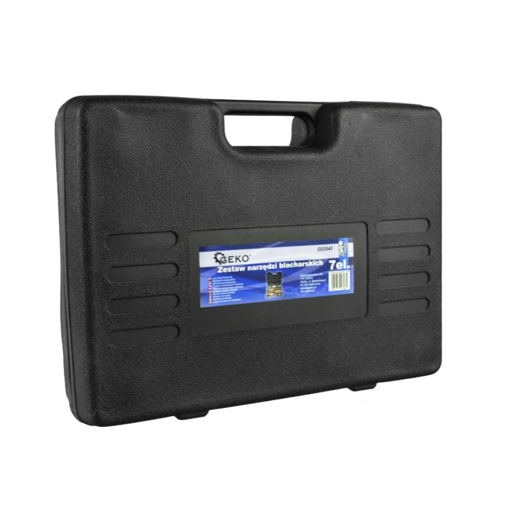7 броя комплект автотенекеджийски инструменти GEKO G02640