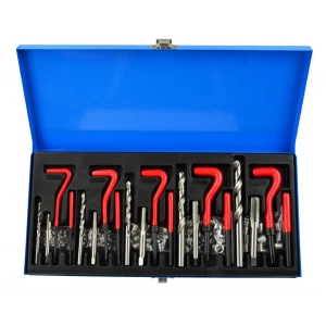 Ремонтен комплект за скъсани резби М5-М12 в двигатели - 131 части GEKO G02790