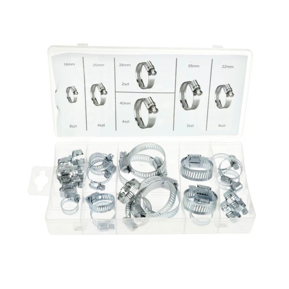 Комплект скоби (ленти) за маркуч - GEKO G02812