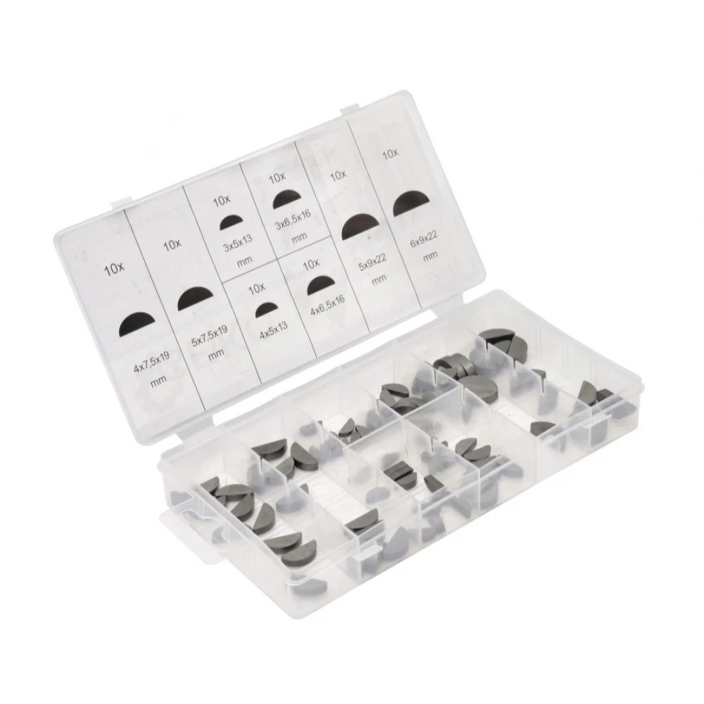 Комплект полукръгли клинове 80 бр. GEKO G02918