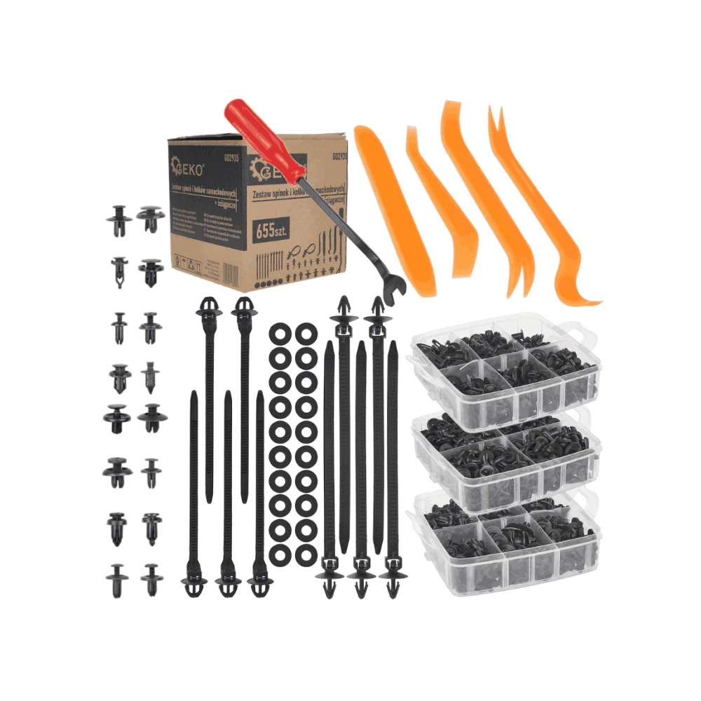 Автомобилен комплект за тапицерия 655 части - G02935