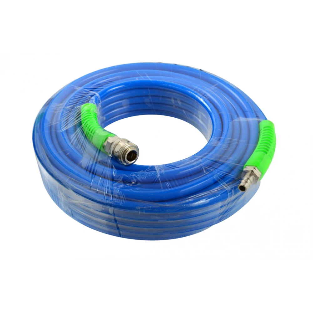 PU армиран пневматичен маркуч 20 м 12 ммx8 мм син GEKO G02978