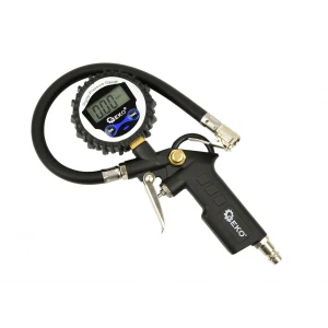 Пневматичен пистолет за помпане на гуми, 1/4", 12 бара, с LCD - G03124