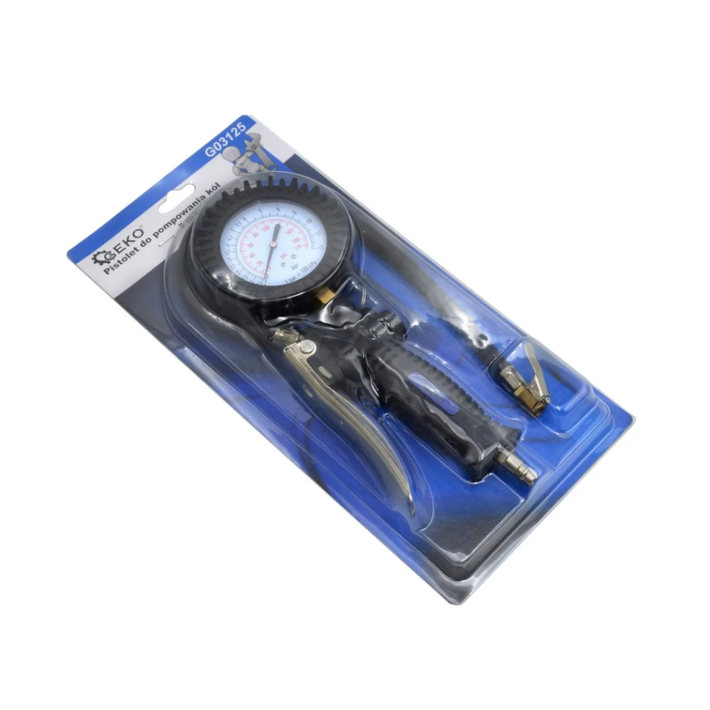 Пистолет за помпане на гуми с манометър TG-49 GEKO G03125