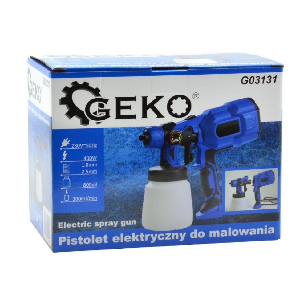 Електрически пистолет за боядисване GEKO G03131