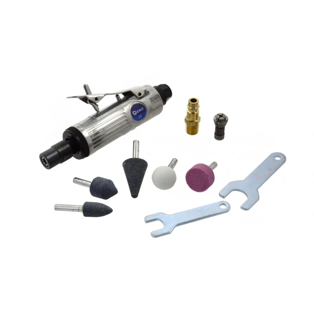 1/4" въздушна мини бормашина/шлайф с аксесоари - GEKO G03143