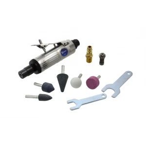 1/4" въздушна мини бормашина/шлайф с аксесоари - GEKO G03143