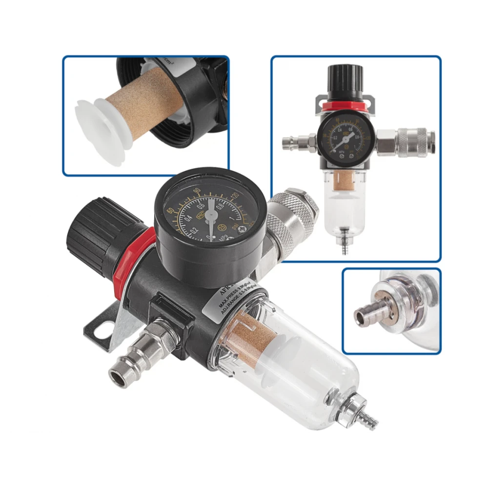 Водоуловител с въздушен филтър + 1/4" редуктор - G03163