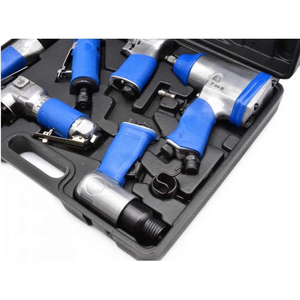 Комплект пневматични инструменти GEKO 24 части в куфар G03178