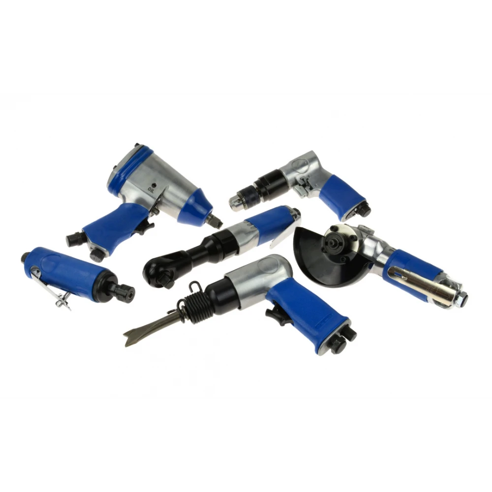 Комплект пневматични инструменти GEKO 24 части в куфар G03178