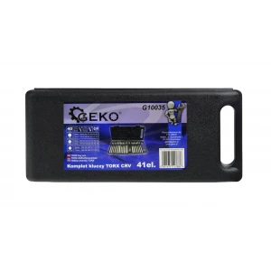 Комплект битове-накрайници, CRV torx 41 бр., в пластмасова кутия - G10035