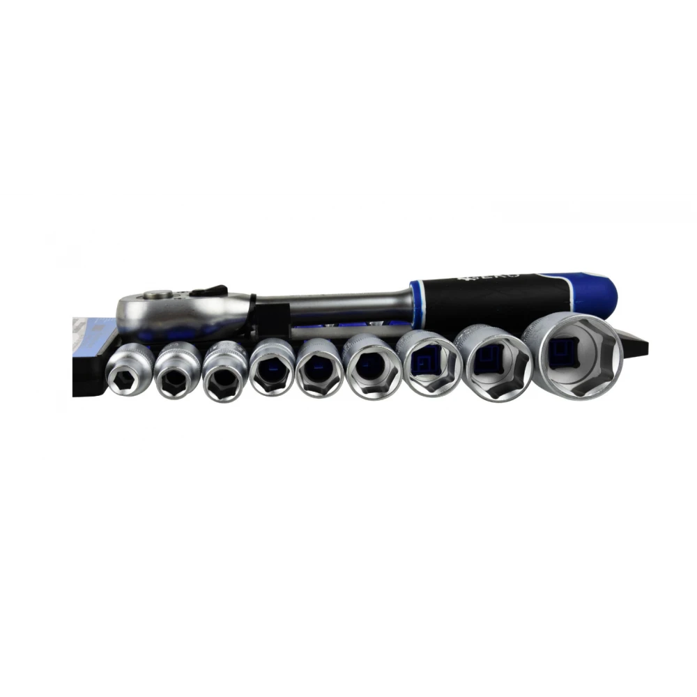 Комплект гаечни ключове 1/2", 19 части, 8-32 мм, CRV - G10103
