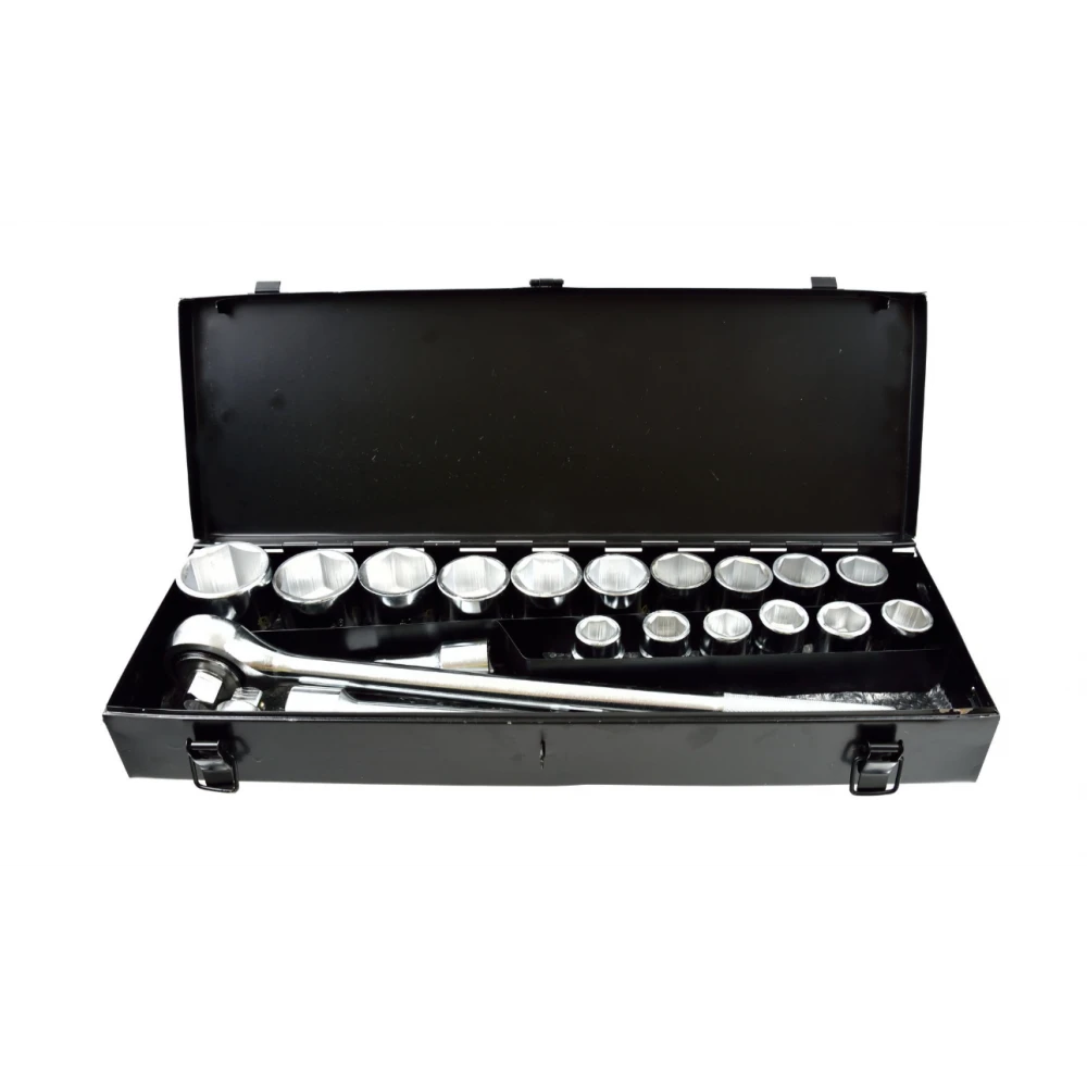 Комплект гедоре шестостенни 21 броя 3/4" 6-стен / 19-50мм G10112