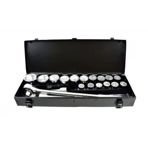 Комплект гедоре шестостенни 21 броя 3/4" 6-стен / 19-50мм G10112